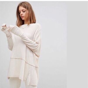 Free People We the Free Londontown Long Sleeve Thermal Top